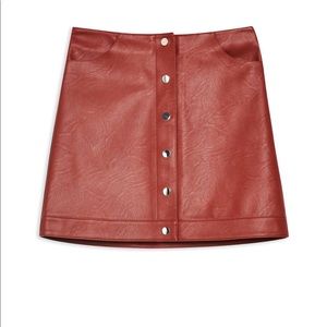 NWOT TOPSHOP MINI SKIRT